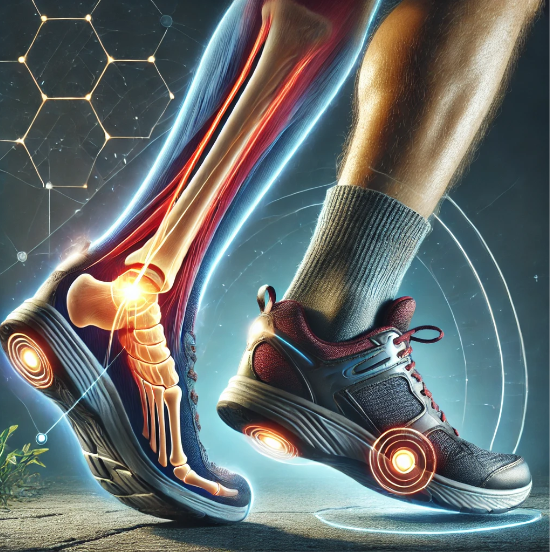 Plantillas personalizadas para la lesión del tendón de Aquiles