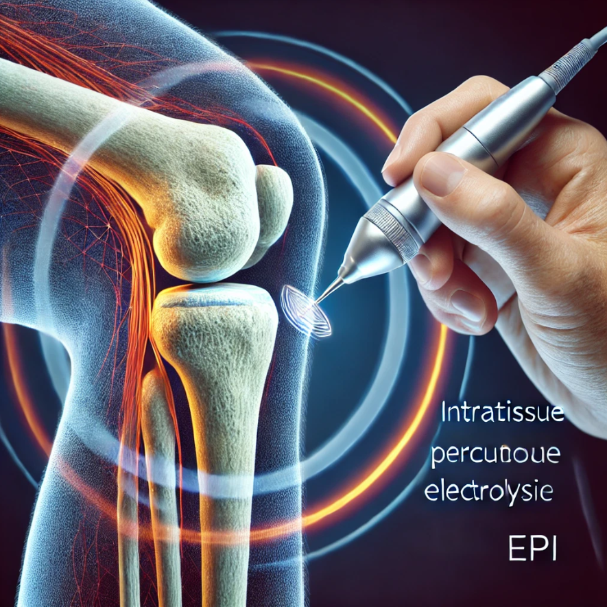 Aplicación de EPI para regeneración de tendones en fisioterapia