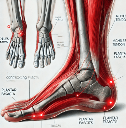 Ejercicio terapéutico para la fascitis plantar y el tendón de Aquiles