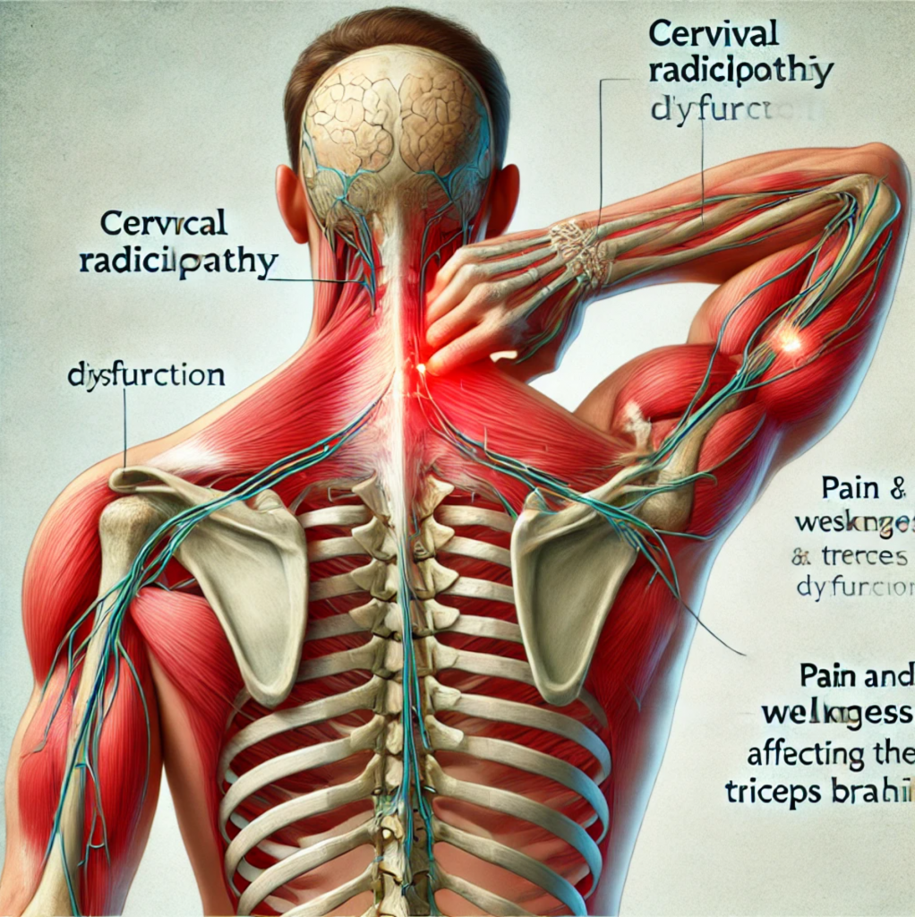 Tratamiento manual para el dolor cervical y tríceps braquial