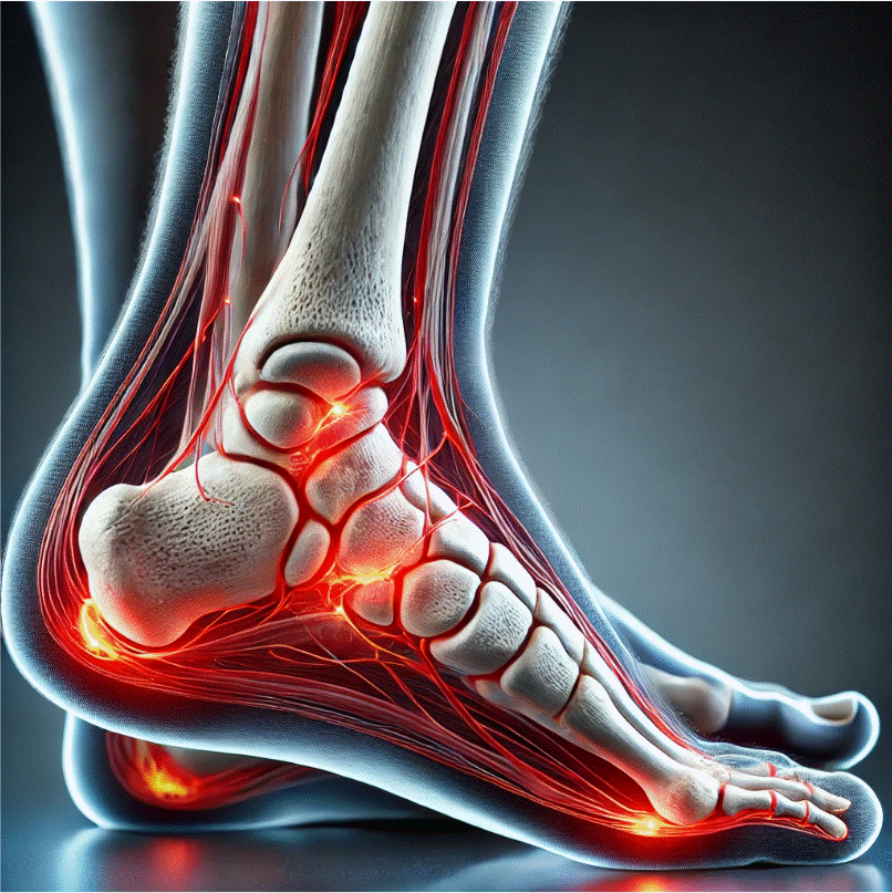 Estudio de la pisada para la fascitis plantar
