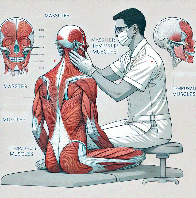 Fisioterapeuta en Madrid tratando bruxismo y reflujo