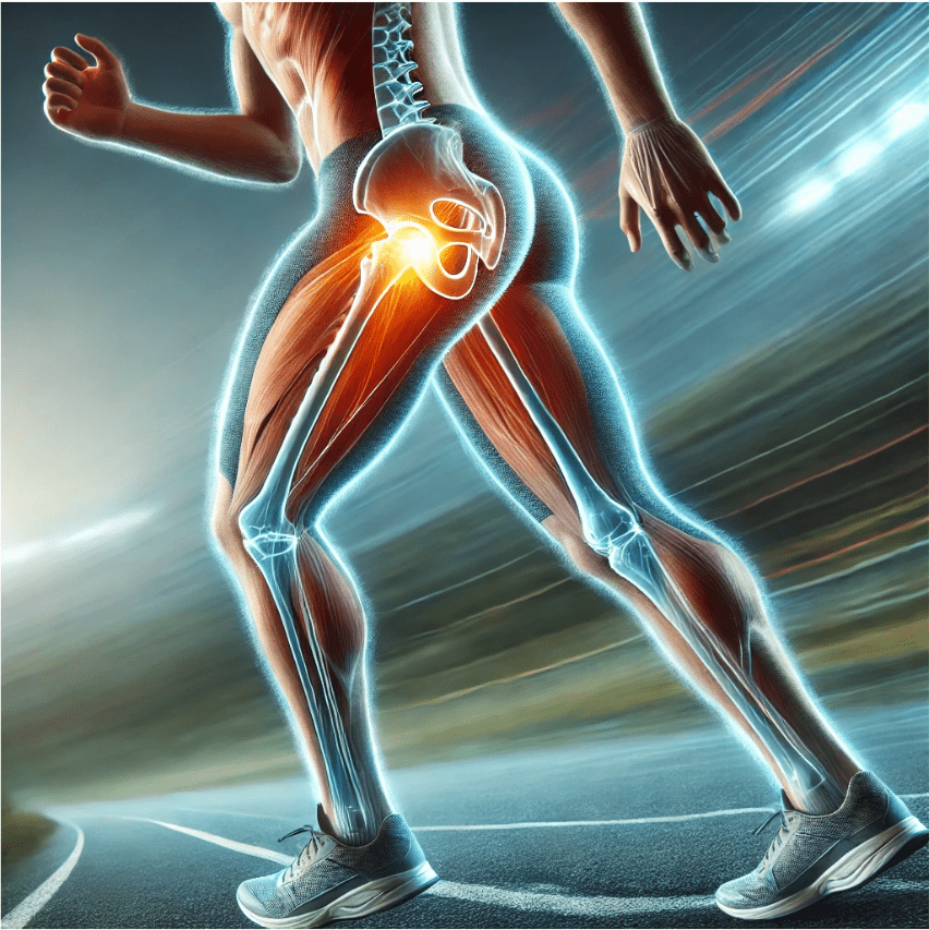 Glúteo medio y biomecánica de carrera