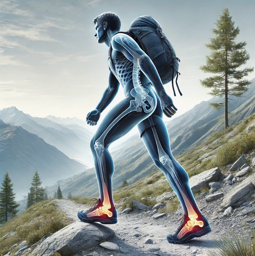 Plantillas para el senderismo en caminata con mochila