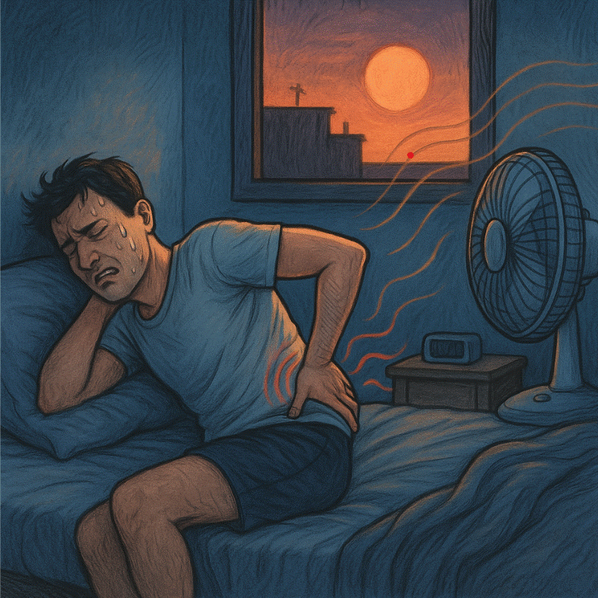 Ejercicio terapéutico para aliviar dolor lumbar en verano