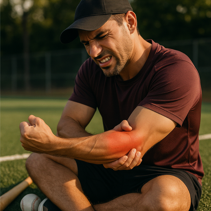 Ejercicio terapéutico para epicondilitis medial en deportistas