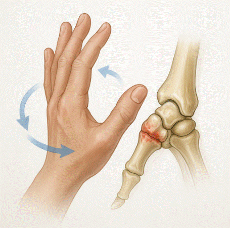 Rizartrosis por uso repetitivo