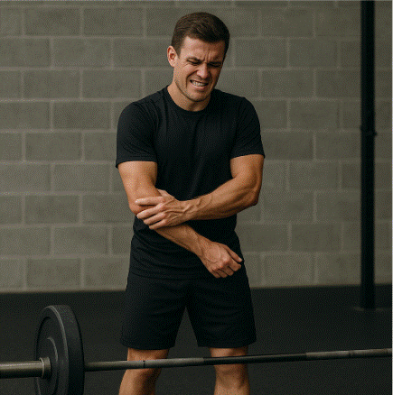 epicondilitis lateral en crossfit