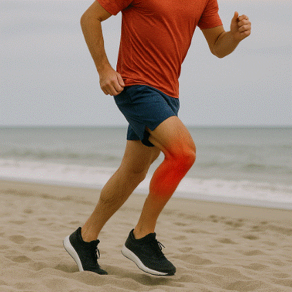 lesiones al correr en terreno inestable
