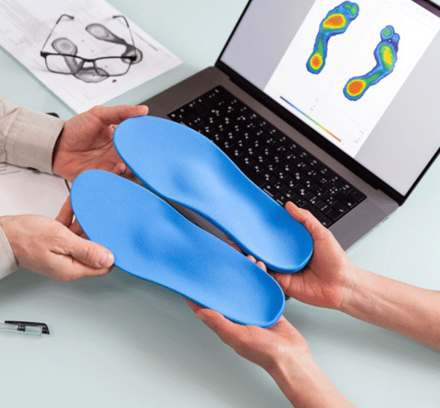 Plantillas con almohadilla metatarsal
