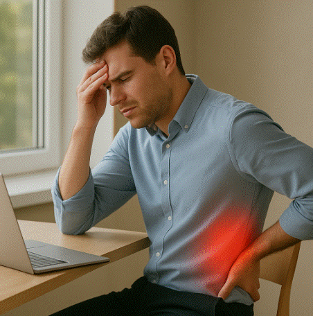 Estrés psicológico y dolor lumbar