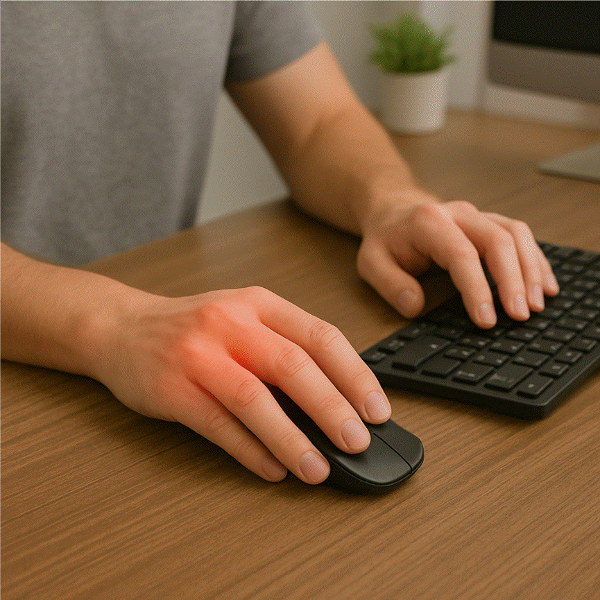 dolor de muñeca en trabajadores