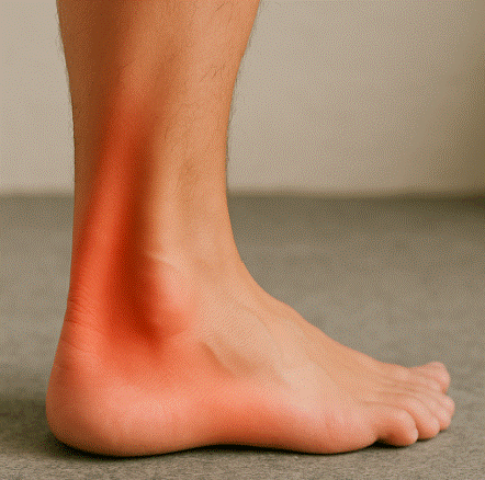 tendón de Aquiles y fascia plantar