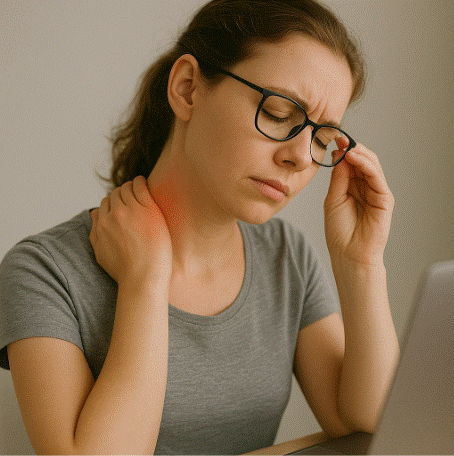 dolor cervical y visión