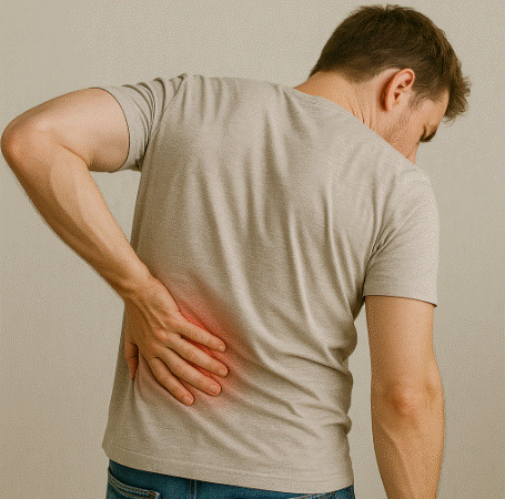 dolor del cuadrado lumbar