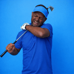 lesiones de hombro en golf