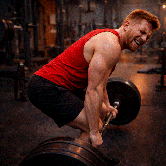 dolor lumbar en halterofilia