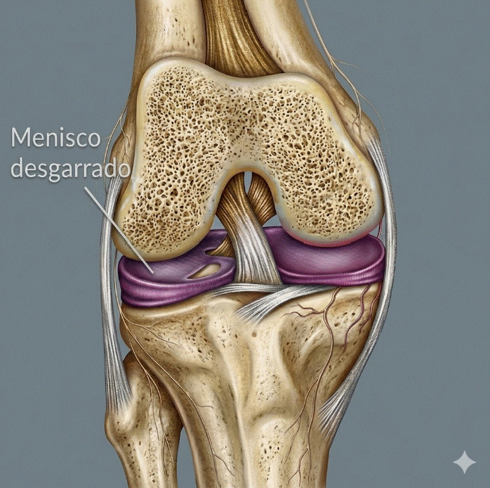 lesión del menisco lateral