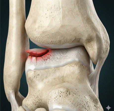 lesión osteocondral del astrágalo