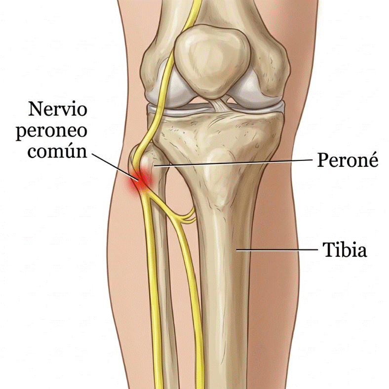 parálisis del nervio peroneo