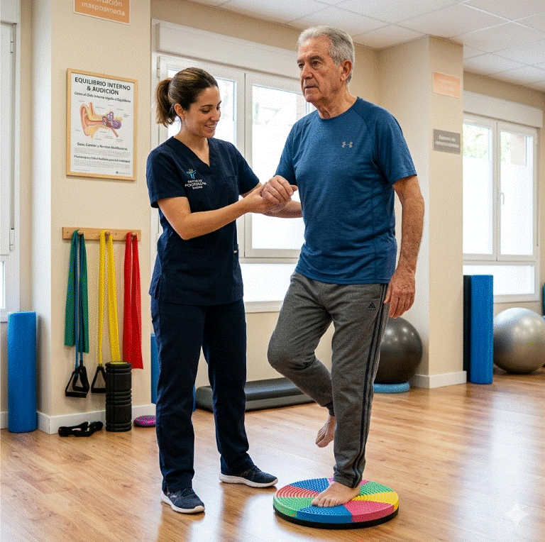 rehabilitación vestibular periférica