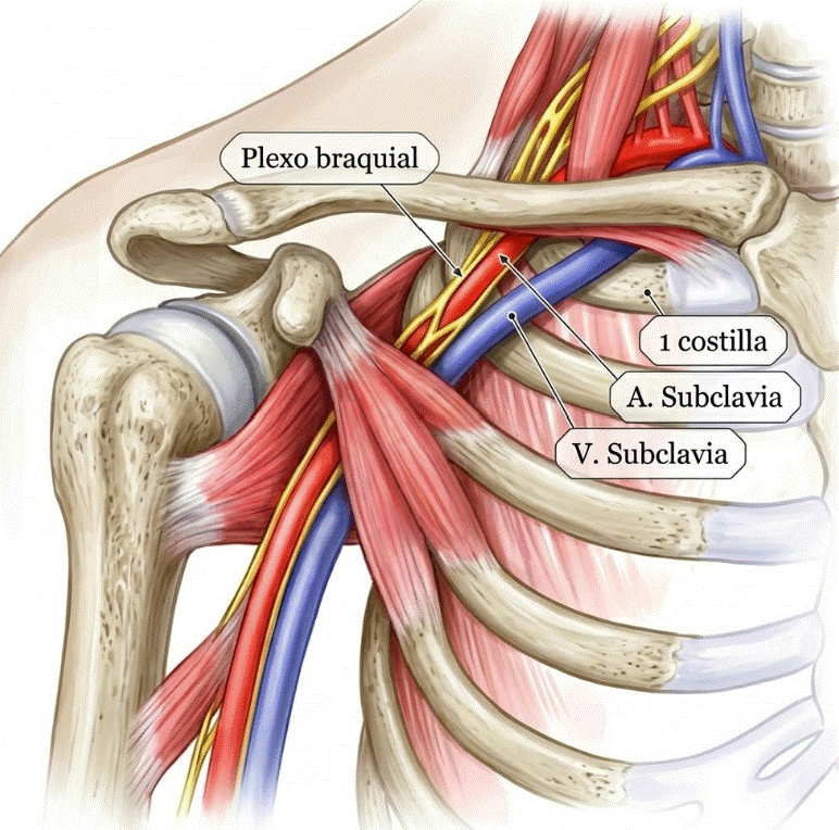 síndrome del pectoral menor