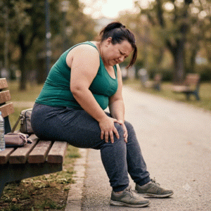 sobrepeso y dolor de rodilla