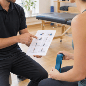 ejercicios de fisioterapia taller humano madrid
