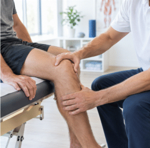 fisioterapia para el menisco rodilla taller humano